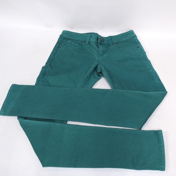 Volcom Sound Check Skinny Jeans, Green, Old Stock, 26x32, read description - Picture 2 of 14